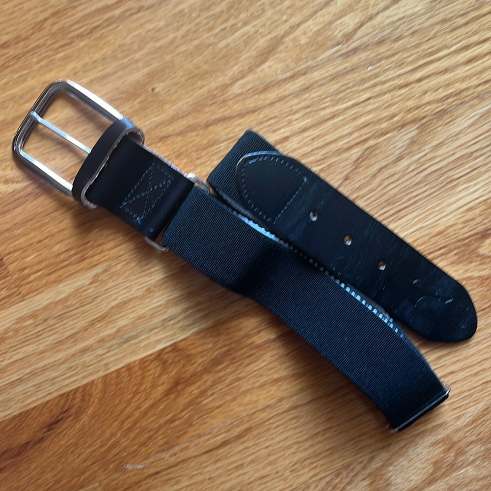 Mizuno Diamond Adjustable baseball / softball belt black youth